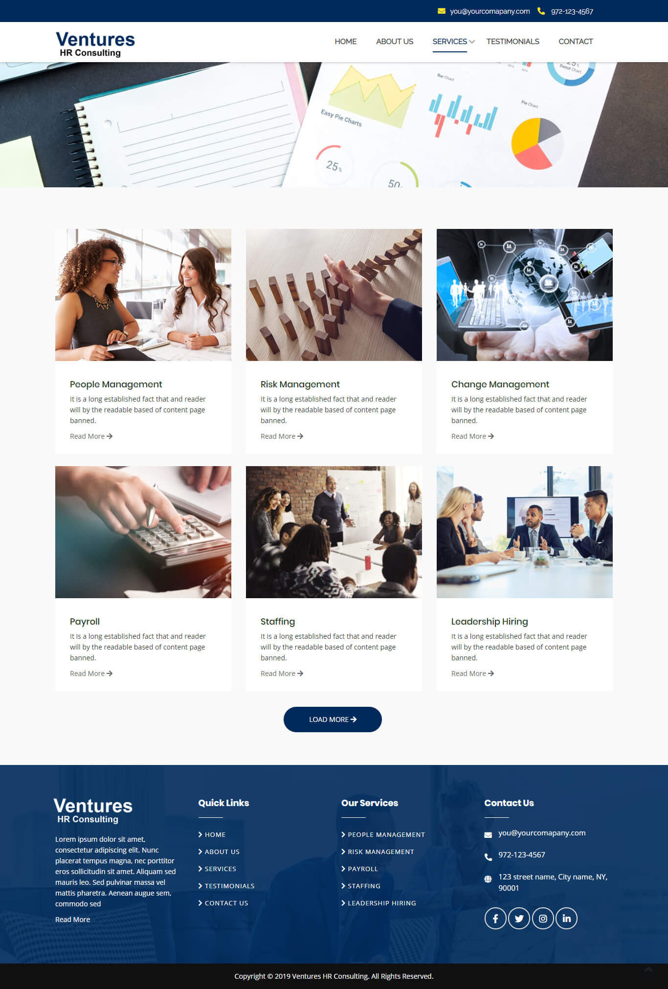 HR Consultancy Website Design from $39/mo. | Lease A Website