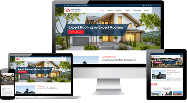 For $39/mo Get Best Roofing Website Design for Roofing Contractors